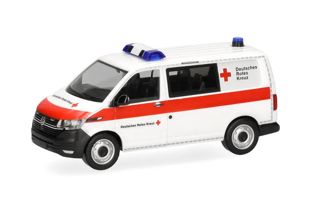 herpa-vw-t6-1-halbbus-drk-modellauto-1-87 image 1