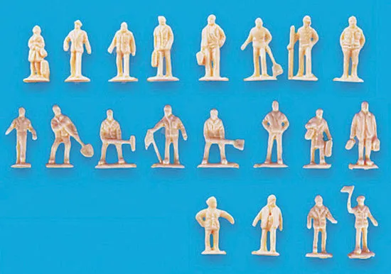 peco-modelscene-5156-figuren-spur-n-unbemalt-20-st-ck-set-a image 1
