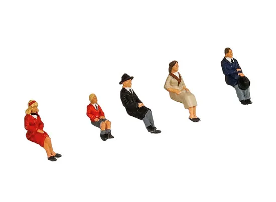 peco-modelscene-5301-passagiere-sitzend-oo-ho-5-st-ck image 1