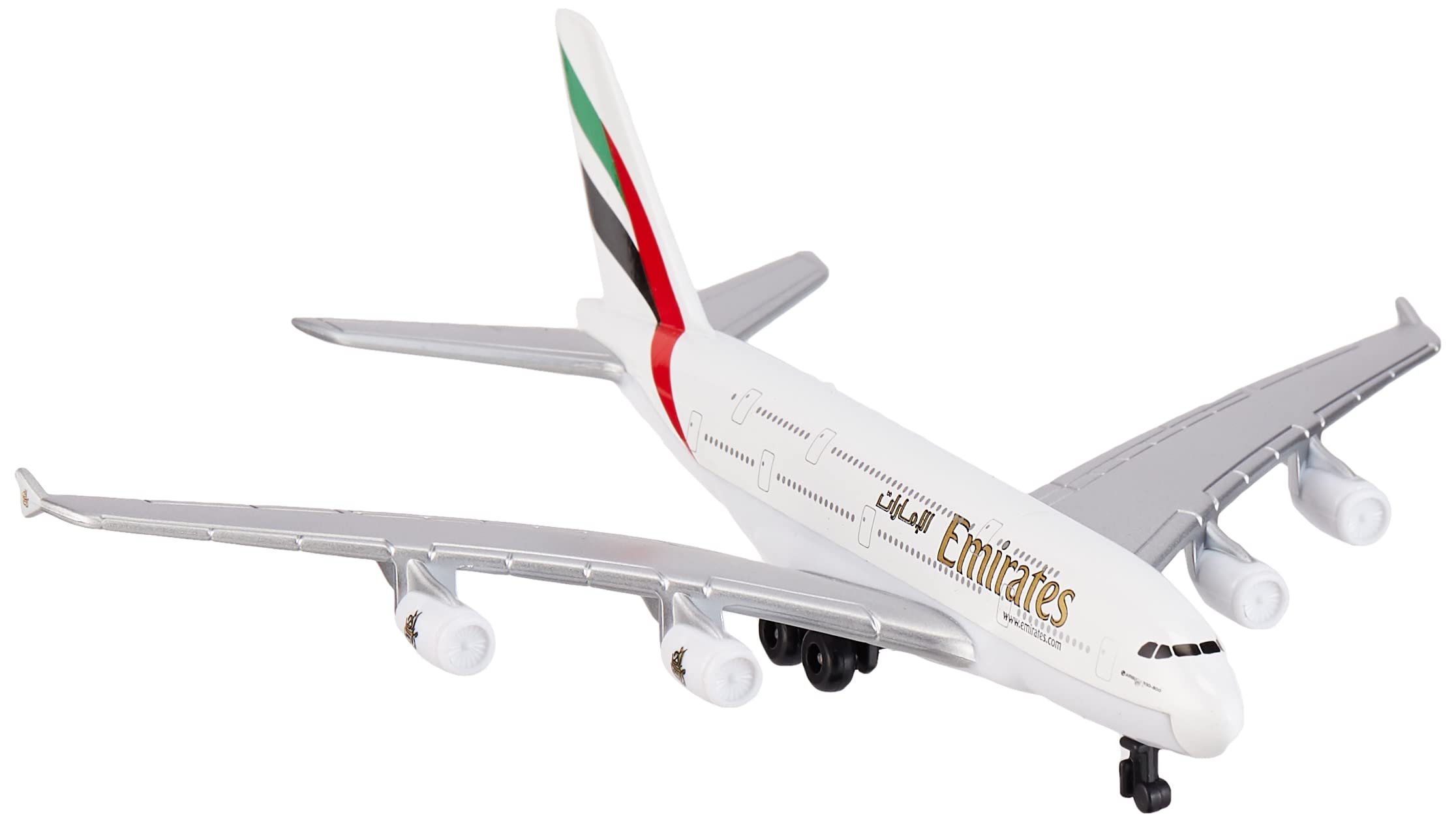 herpa-toys-emirates-a380-flugzeug-spielzeugmodell-klein image 3