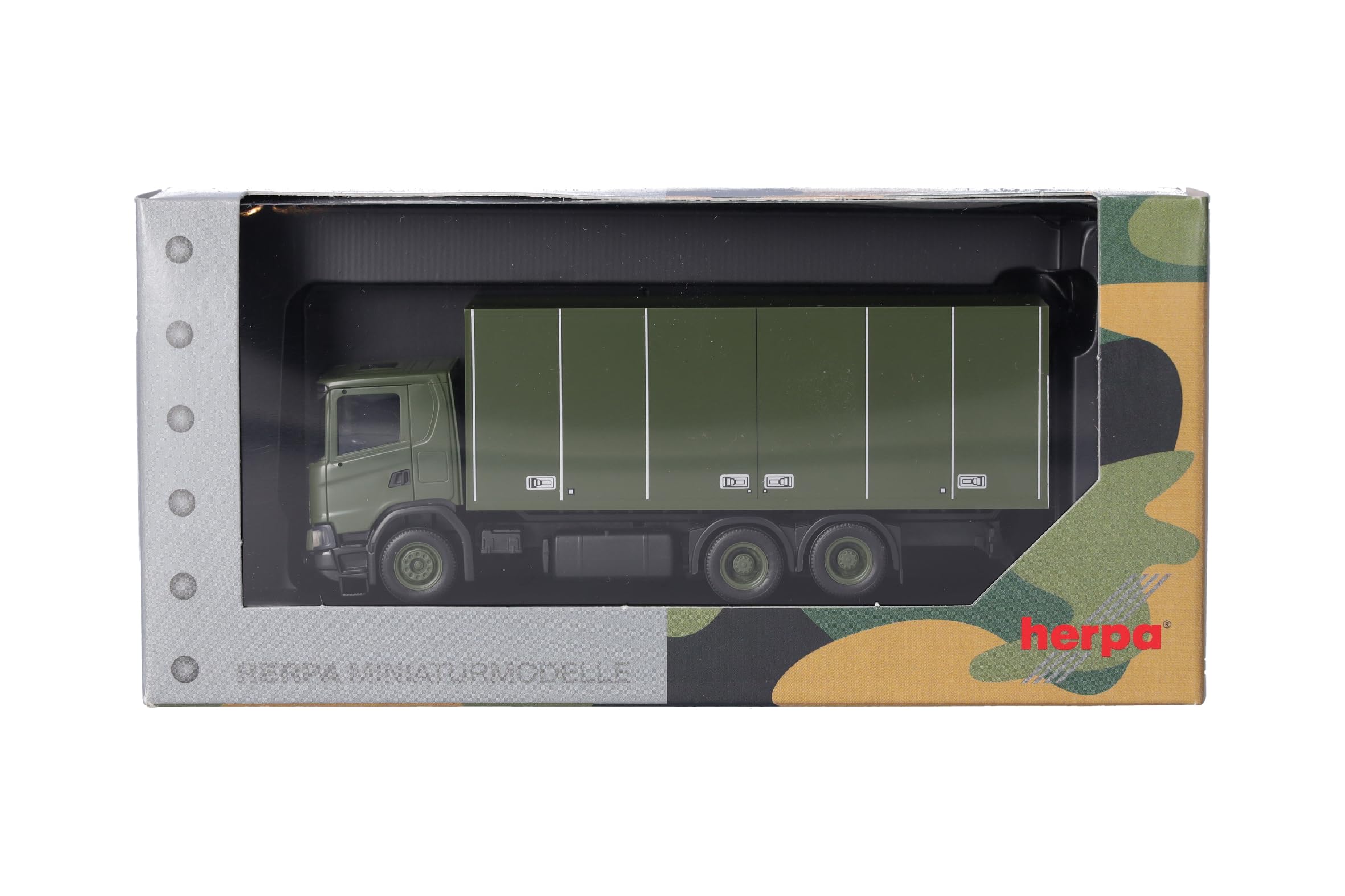 herpa-minitanks-scania-xt17-koffer-lkw-schwedische-armee-lkw-modell-1-87 image 5