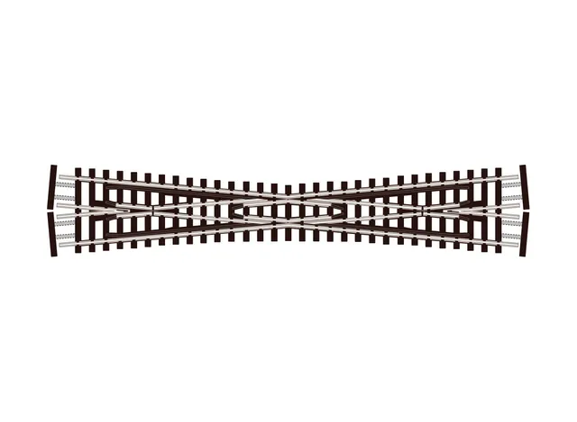 peco-streamline-sle394f-kreuzung-lang-spur-n-code-55 image 1
