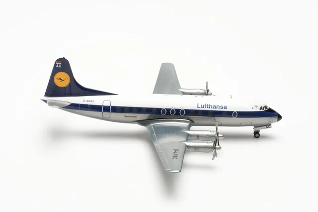 herpa-wings-vickers-viscount-800-lufthansa-flugzeugmodell-1-200 image 1