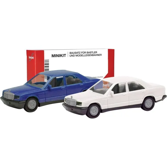 herpa-minikit-mercedes-190e-bausatz-1-87-2er-set image 1