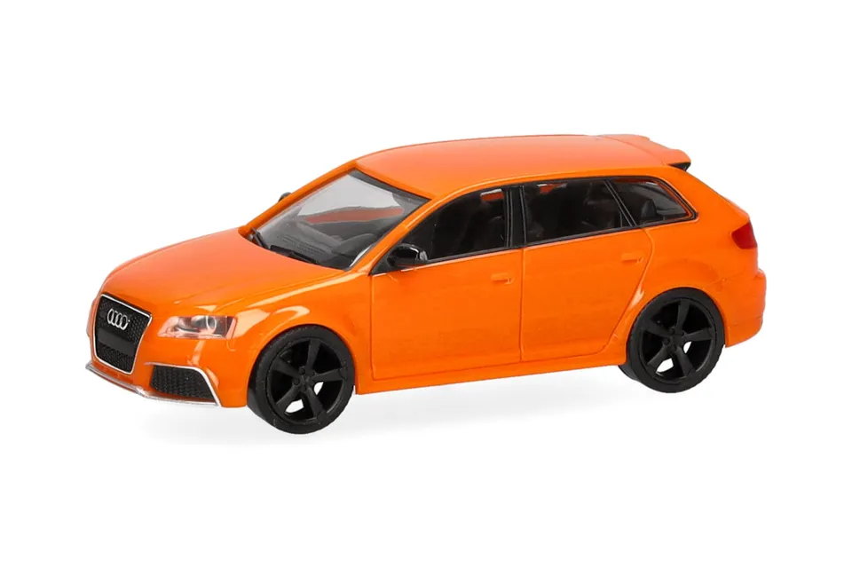 herpa-audi-rs3-sportback-modellauto-1-87-glutorange image 1
