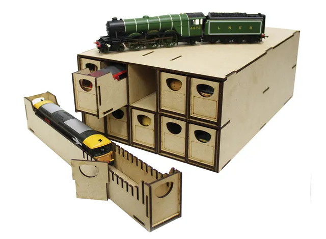 peco-wwscenics-wslc016-spur-n-lokbox-10-schubladen-mdf image 1