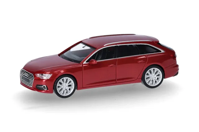 herpa-audi-a6-avant-tangorot-metallic-modellauto-1-87 image 1