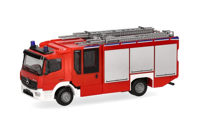 herpa-mercedes-atego-13-feuerwehr-lkw-modell-1-87-rot image 1