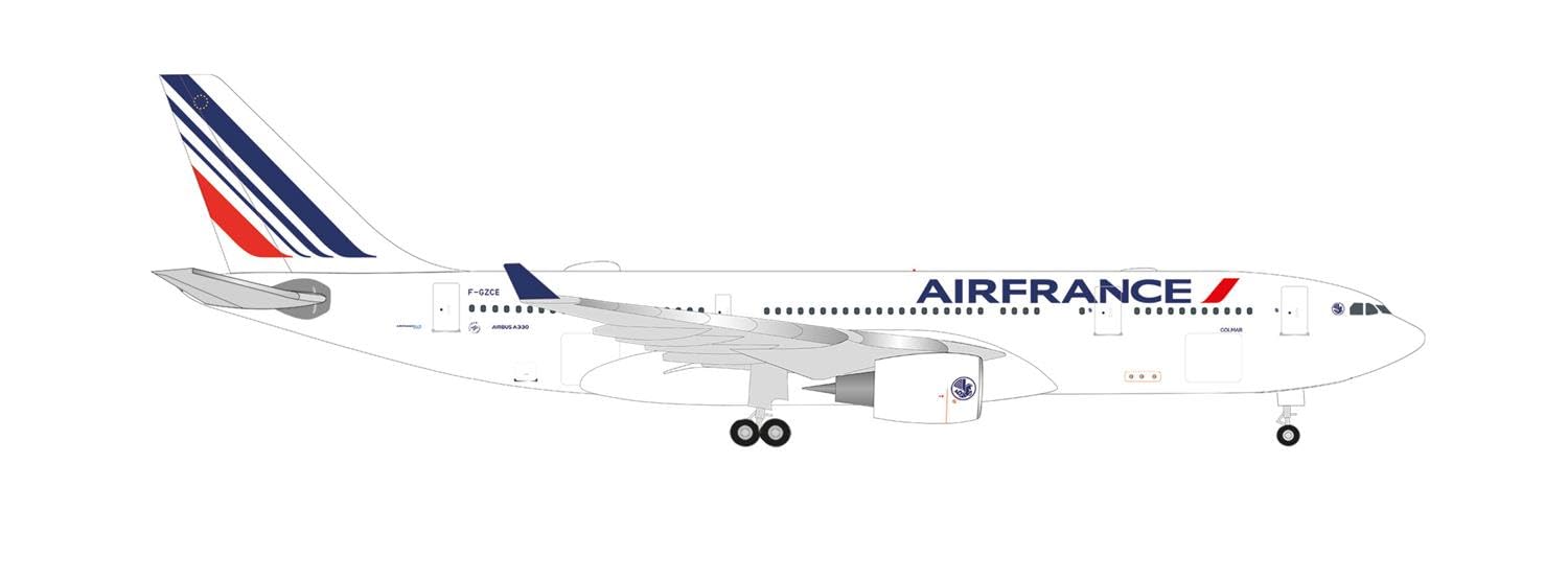 herpa-wings-air-france-airbus-a330-200-f-gcze-flugzeug-1-500 image 1