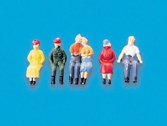 peco-modelscene-5056-passagiere-sitzend-h0-oo-figuren image 1