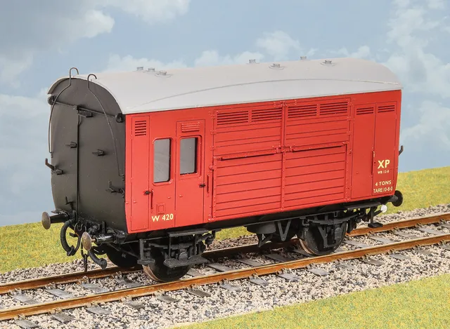 peco-ps105-gwr-horse-box-pferdewagen-spur-0-bausatz image 1