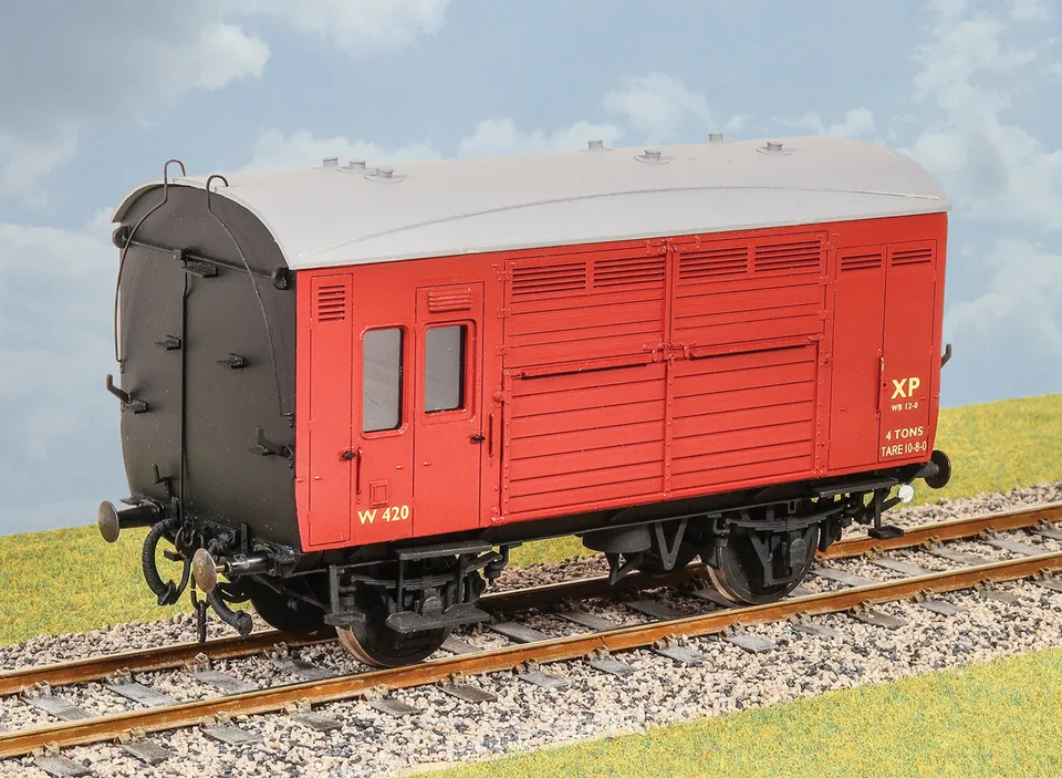 peco-ps105-gwr-horse-box-pferdewagen-spur-0-bausatz image 1