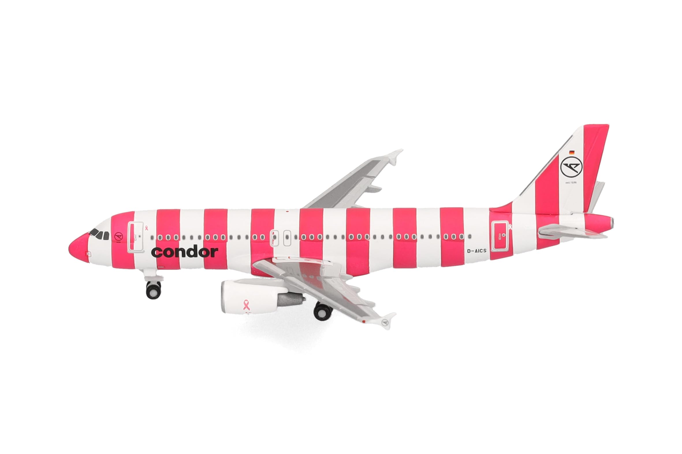 herpa-wings-condor-airbus-a320-flypink-modellflugzeug-1-500-metall image 2