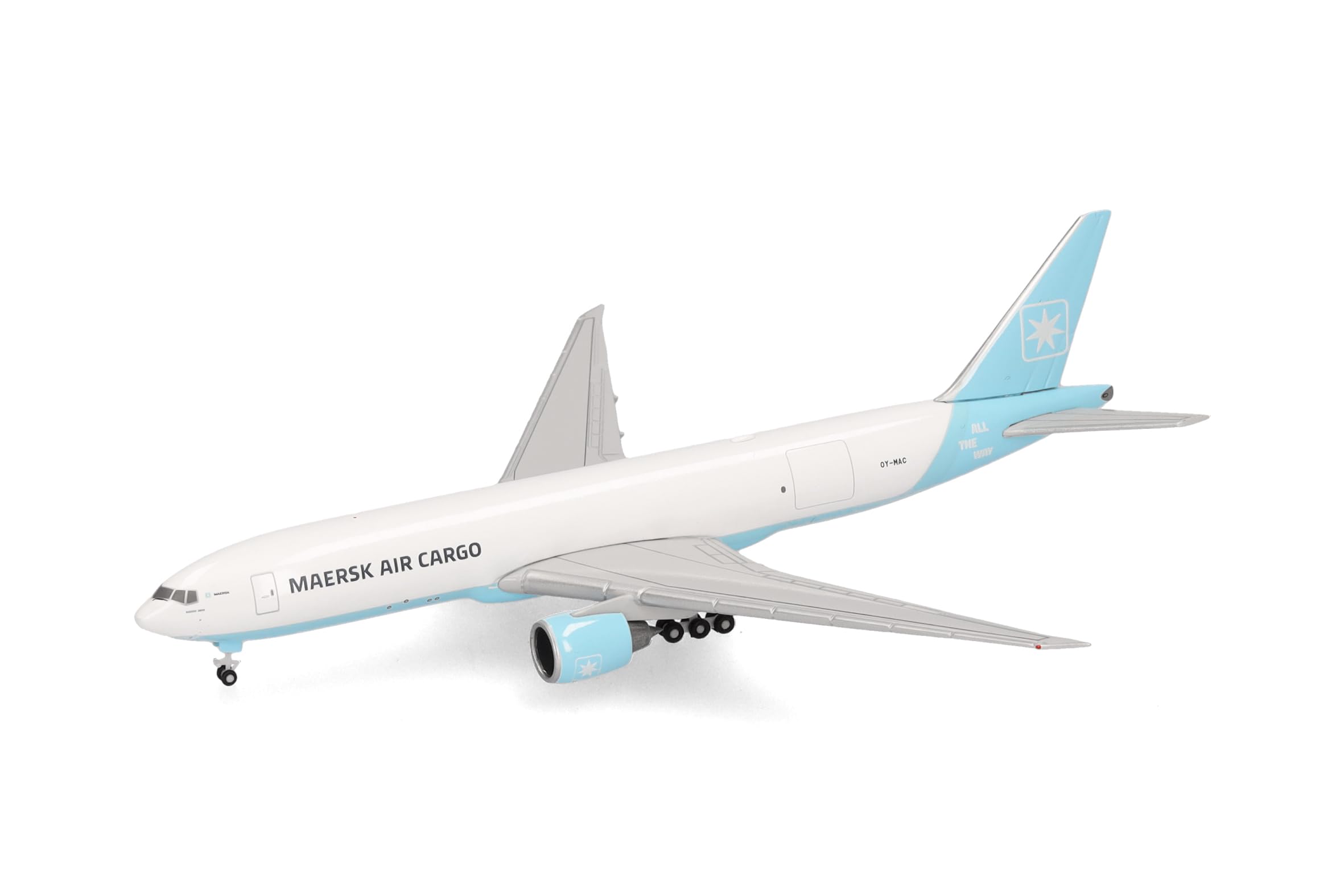 herpa-wings-boeing-777f-maersk-air-cargo-modellflugzeug-1-500-metall image 4
