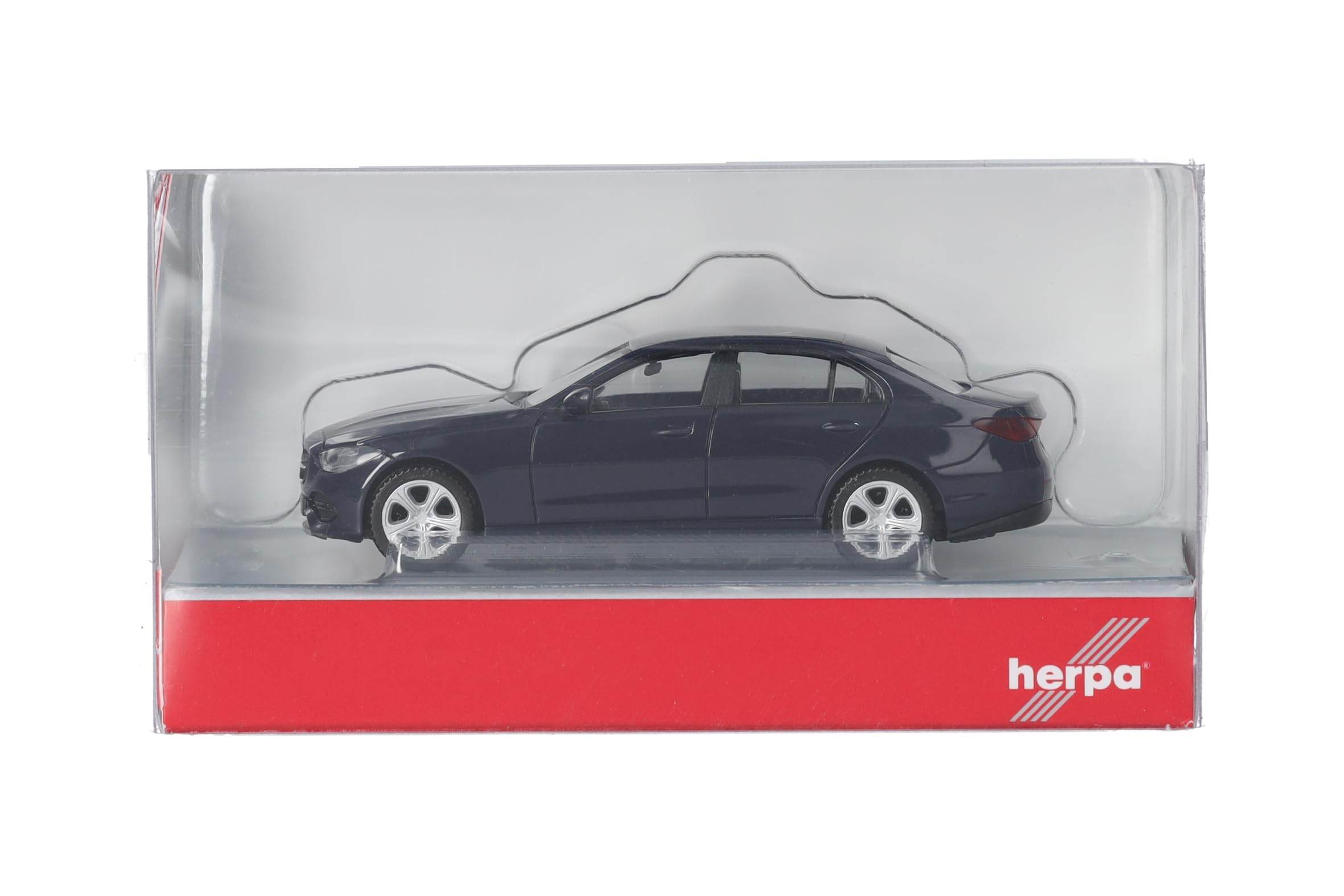herpa-cars-trucks-mercedes-c-klasse-modellauto-1-87-dunkelblau image 5