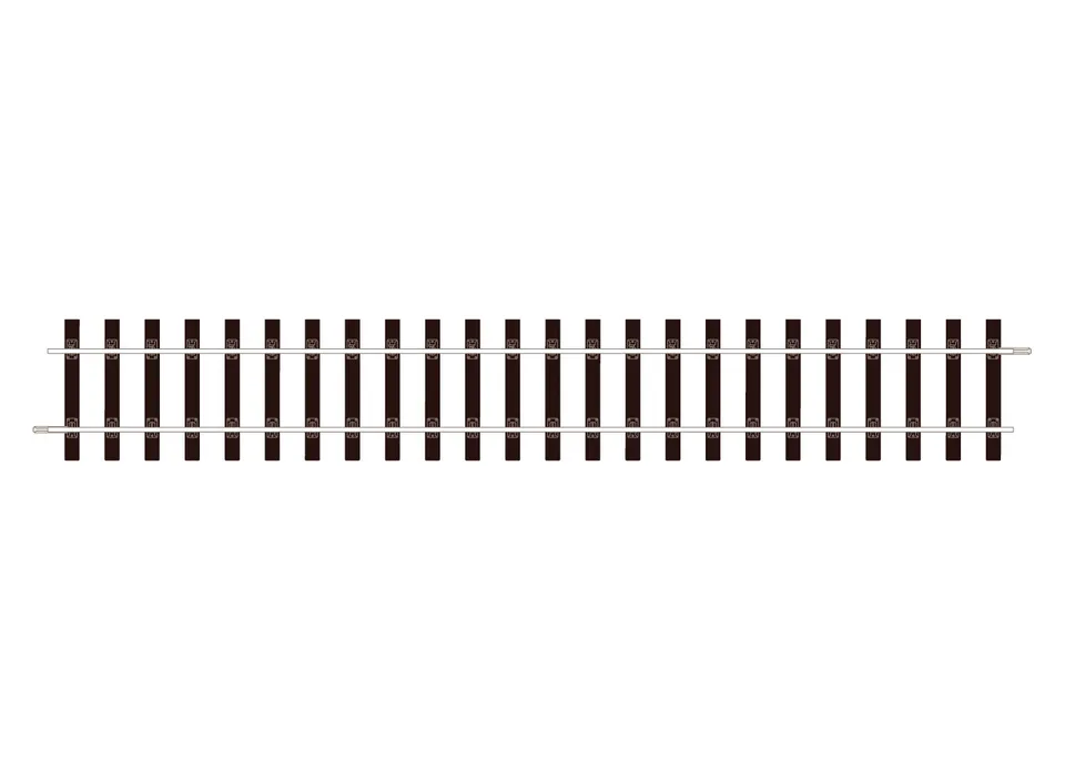 peco-st700-setrack-gleis-gerade-spur-0-bullhead-394-mm image 1