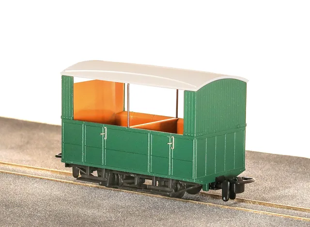 peco-gr520ug-personenwagen-offen-gr-n-oo-9-schmalspur image 1