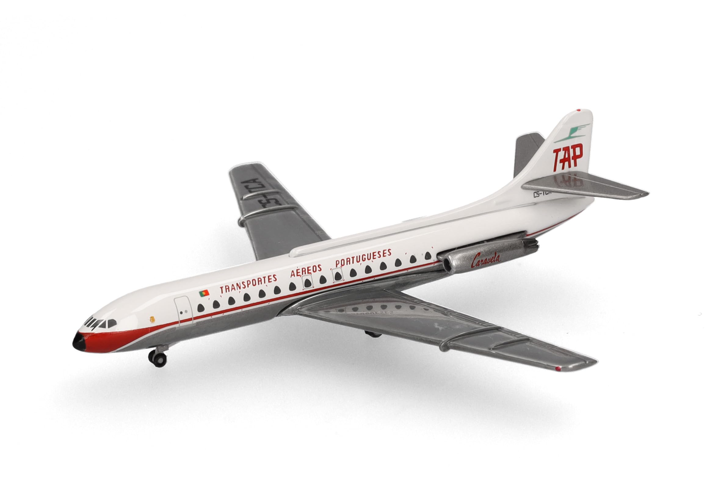 herpa-wings-tap-air-portugal-caravelle-modellflugzeug-1-500-metall image 4