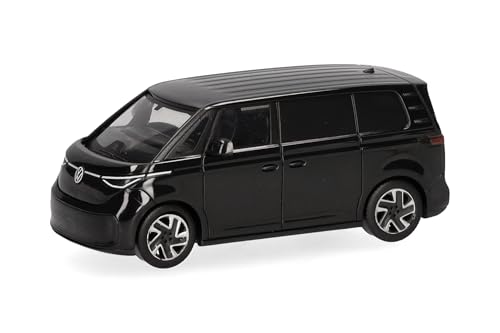 herpa-vw-id-buzz-modellauto-1-87-schwarz-kunststoff-h0 image 6