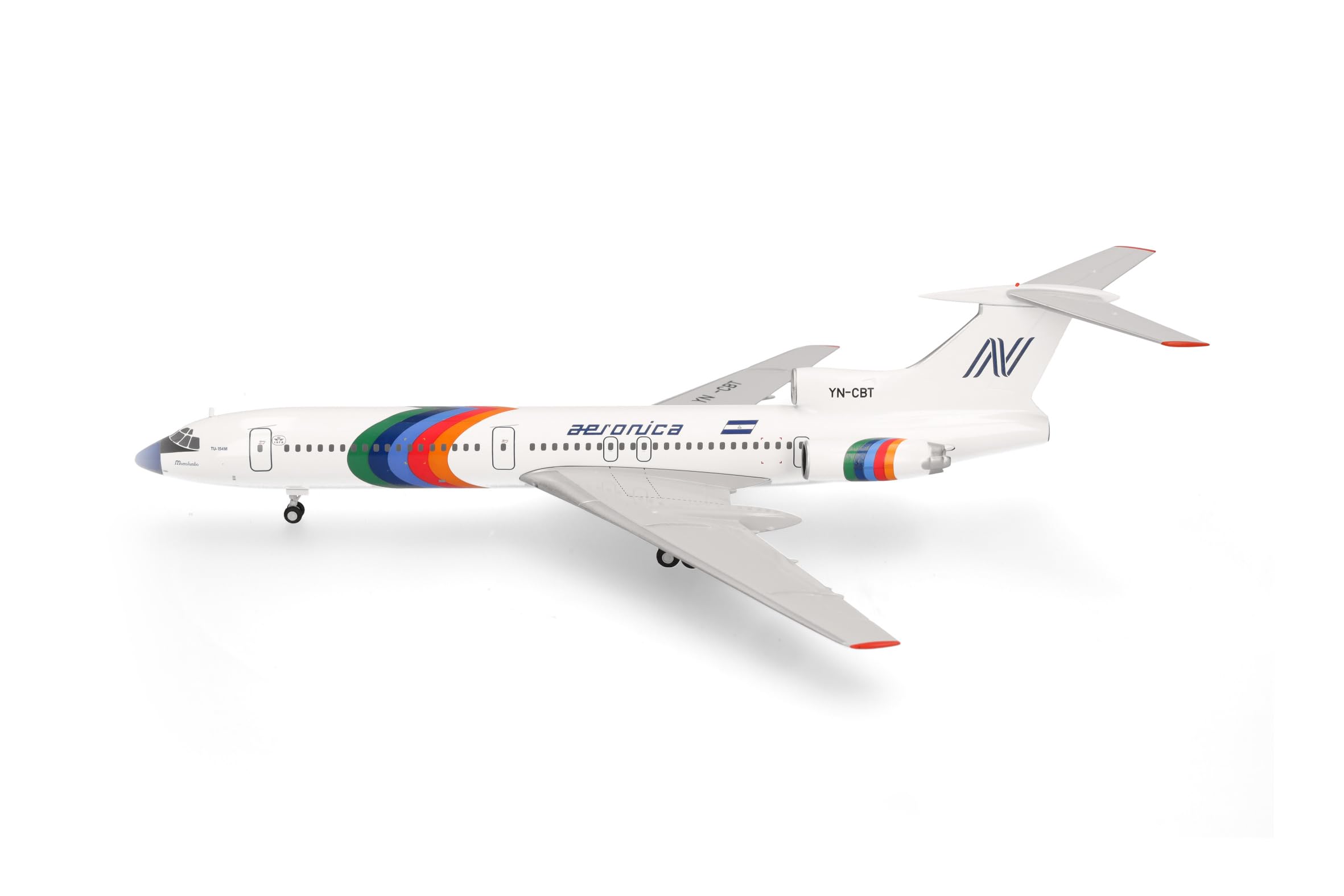 herpa-wings-aeronica-tupolev-tu-154-modellflugzeug-1-200-metall image 2