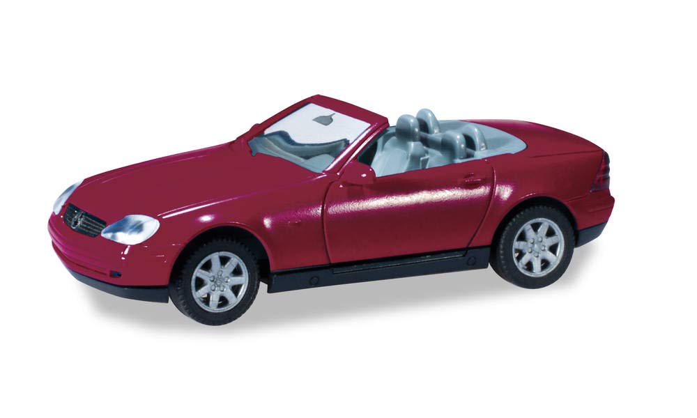 herpa-minikit-mercedes-benz-slk-modellauto-bordeauxviolett-1-87 image 1