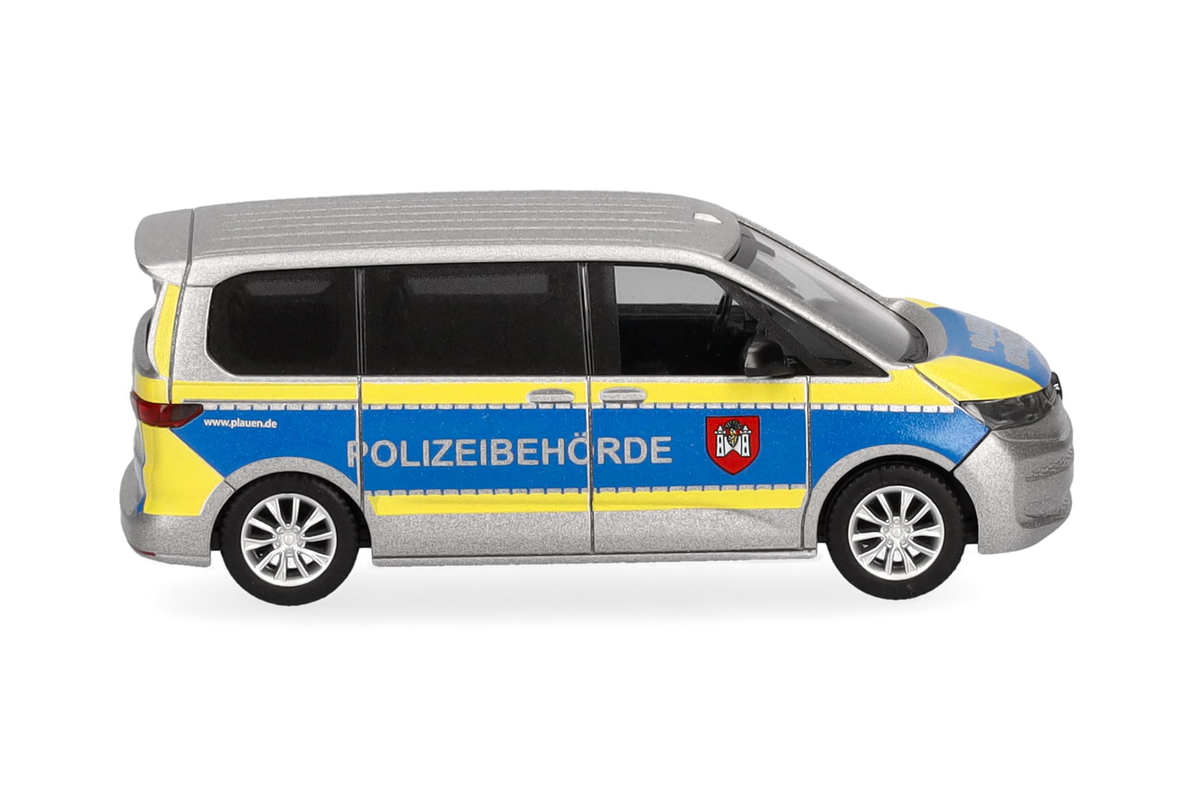 herpa-cars-trucks-vw-multivan-modellauto-polizei-plauen-1-87 image 3
