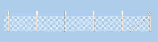 peco-ratio-436-sicherheitszaun-1600mm-oo-ho-mit-toren image 1