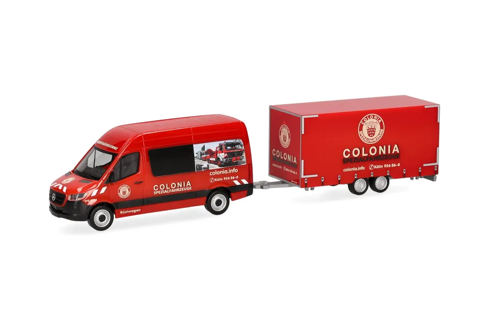 herpa-cars-trucks-mercedes-sprinter-18-modellauto-1-87-colonia image 1