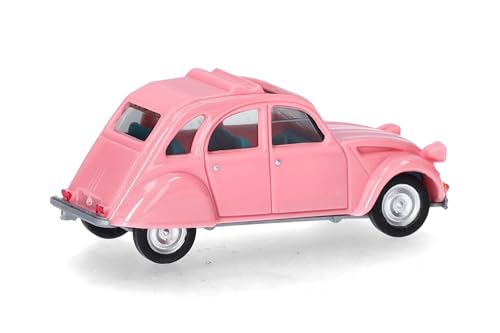 herpa-citroen-2cv-offen-modellauto-1-87-hellrosa-oldtimer image 7