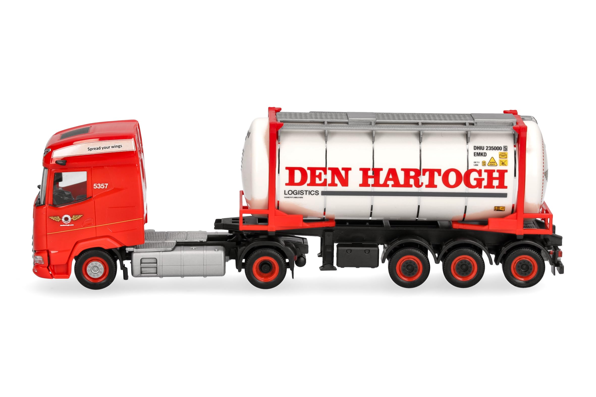 herpa-daf-xg-den-hartogh-sattelzug-lkw-modell-1-87-container image 4