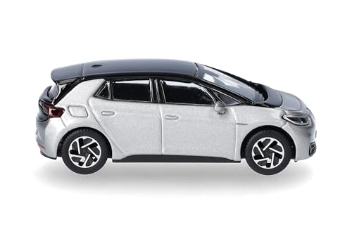 herpa-vw-id-3-scale-silver-metallic-modellauto-1-87 image 8