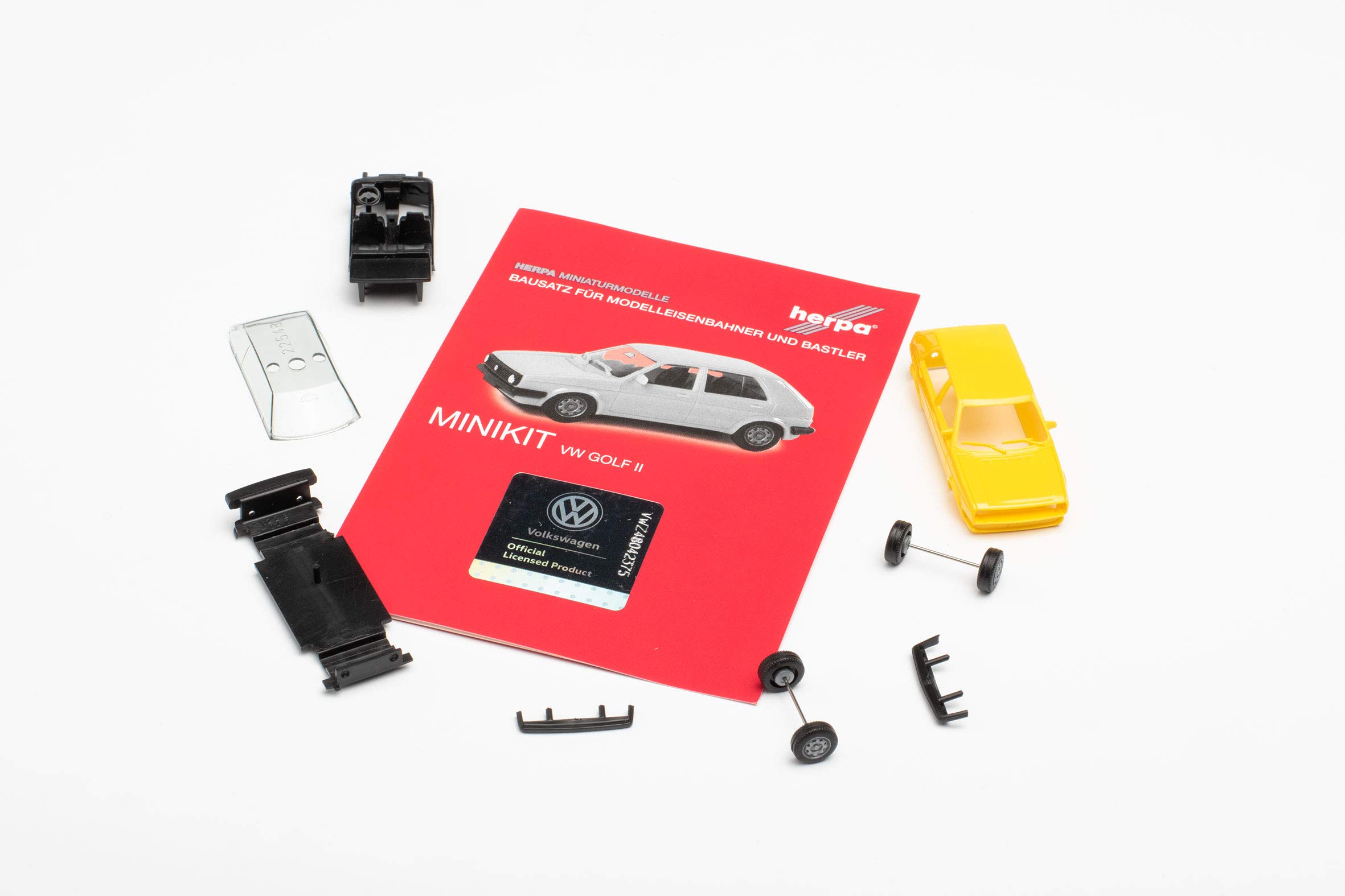 herpa-minikit-vw-golf-ii-modellauto-4-t-rig-verkehrsgelb image 3