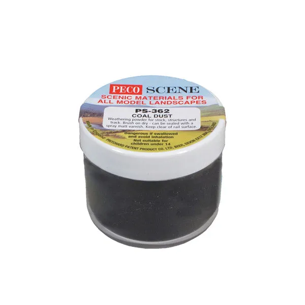peco-ps362-alterungspulver-kohlestaub-weathering-powder image 1