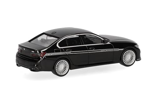 herpa-bmw-alpina-b3-limousine-modellauto-1-87-schwarz image 7