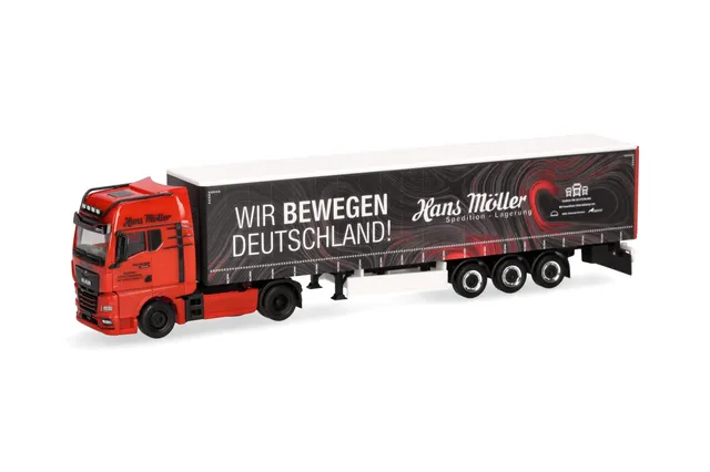 herpa-man-tgx-gx-m-ller-gardinenplanen-lkw-1-87-modell image 1