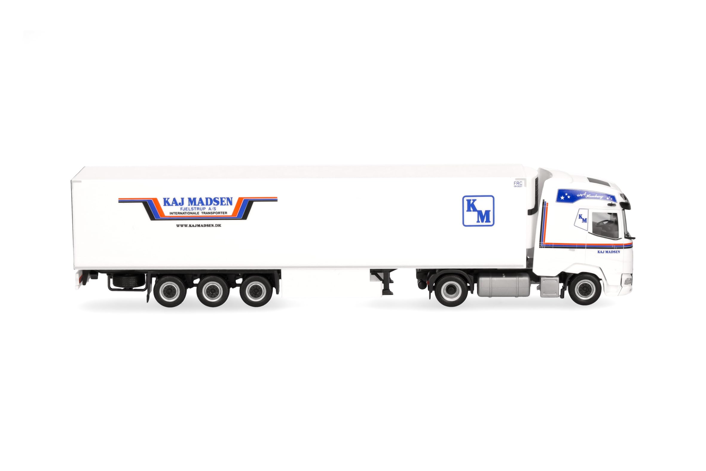 herpa-daf-xg-k-hlkoffer-sattelzug-kaj-madsen-lkw-1-87 image 3