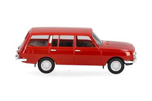 herpa-wartburg-353-66-tourist-modellauto-velourrot-1-87 image 8