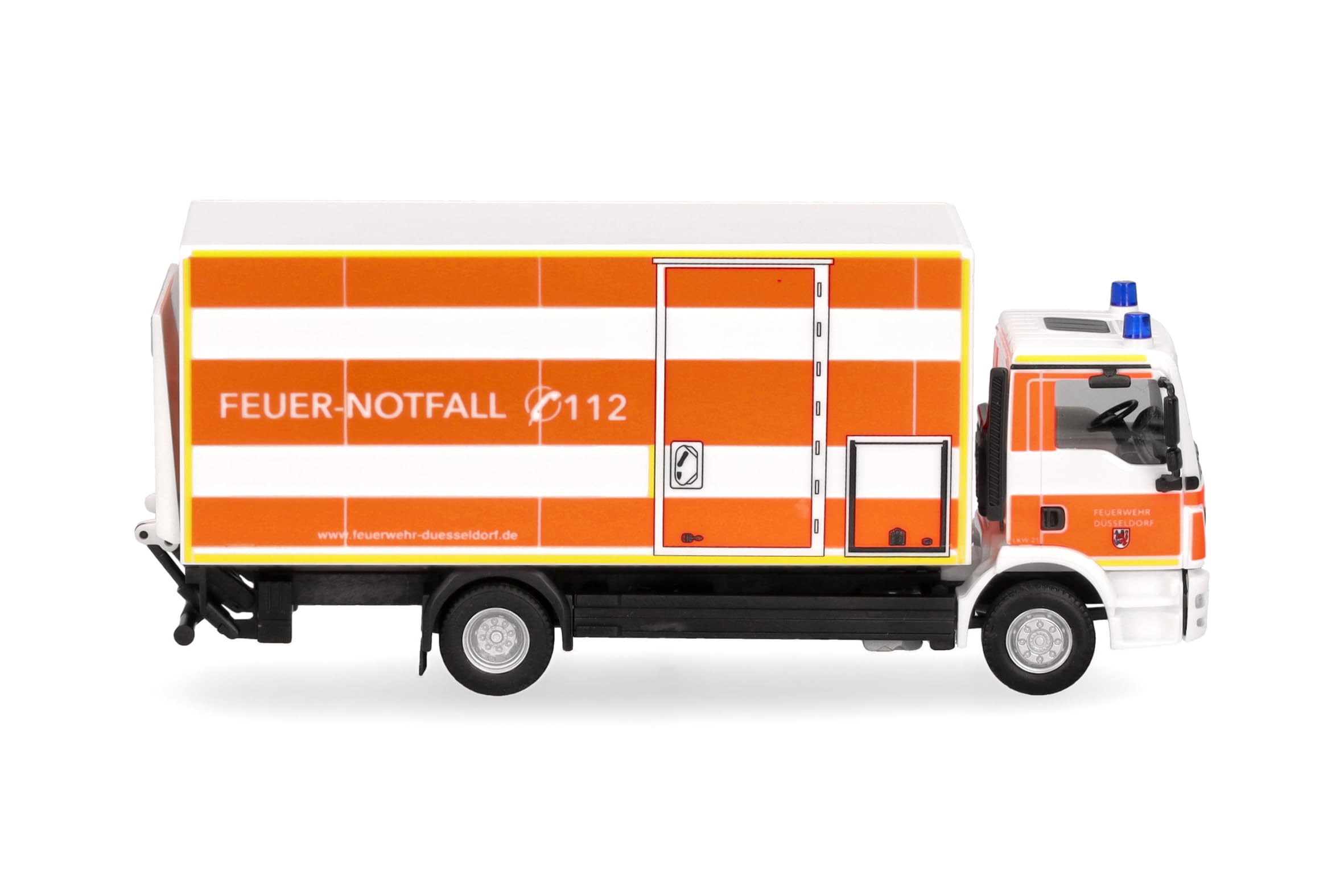 herpa-man-tgm-koffer-lkw-feuerwehr-d-sseldorf-modell-1-87-orange image 3