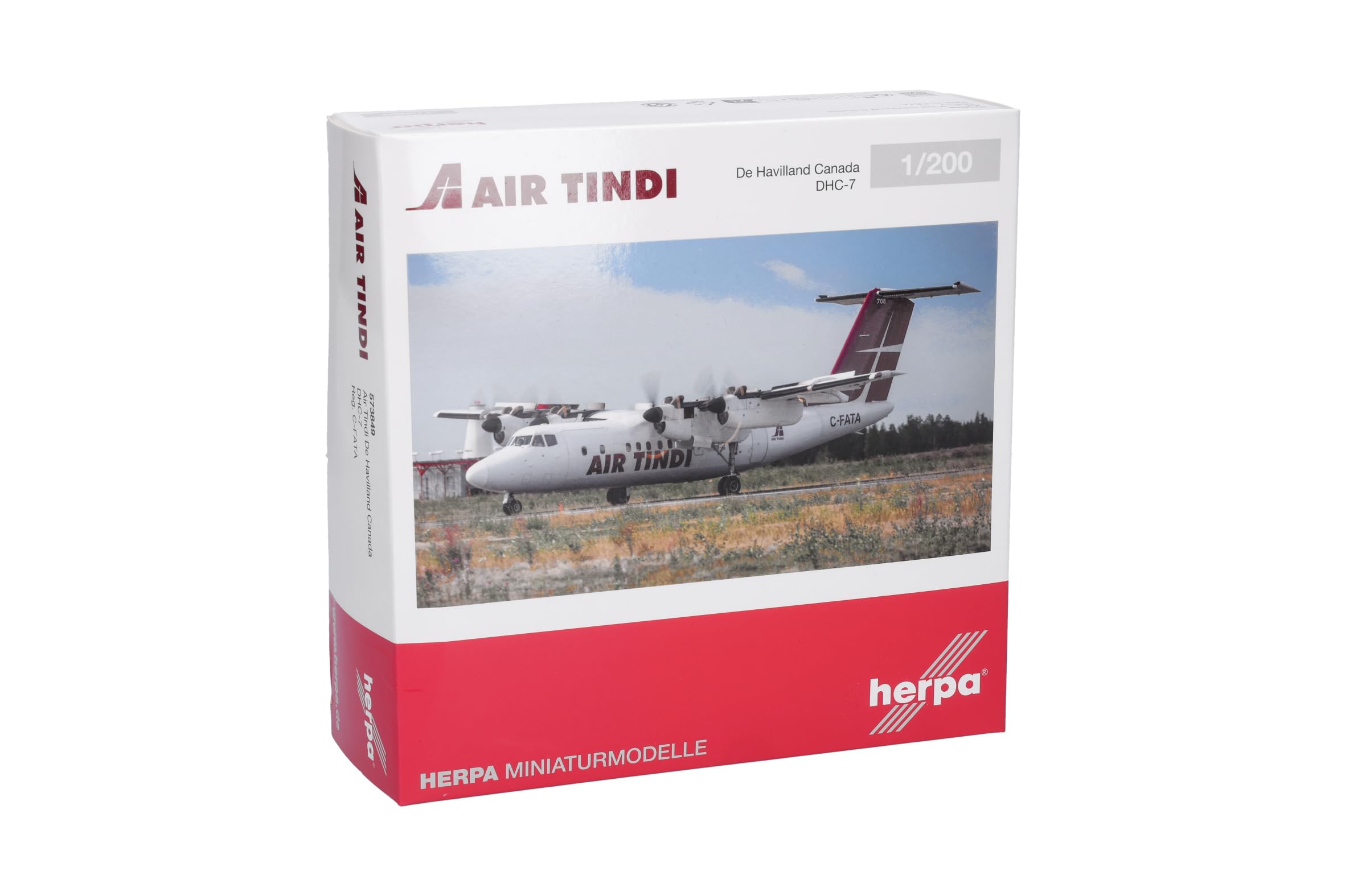 herpa-wings-air-tindi-dhc-7-modellflugzeug-1-200-metall-sammler image 5