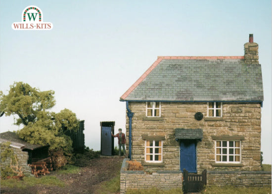 peco-wills-ck10-farm-cottage-bauernhaus-h0-oo-bausatz image 1
