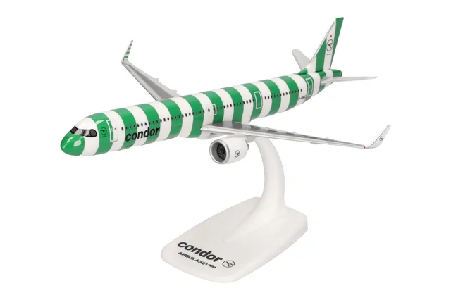 herpa-snapfit-condor-a321neo-flugzeugmodell-1-200-island image 1
