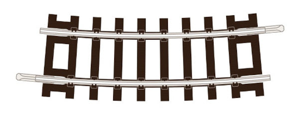 peco-setrack-st1250-gleisbogen-tt-120-radius-2-4er-pack image 1