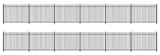 ratio-434-oo-h0-speerzaun-gerade-700-mm-bausatz image 1