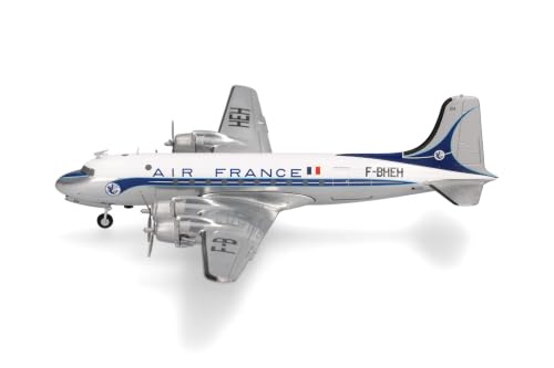 herpa-wings-air-france-douglas-dc-4-flugzeugmodell-1-200-metall image 8