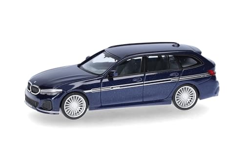 herpa-bmw-alpina-b3-touring-modellauto-blau-1-87-g21 image 6