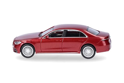 herpa-cars-mercedes-s-klasse-v223-modellauto-1-87-patagonienrot image 7