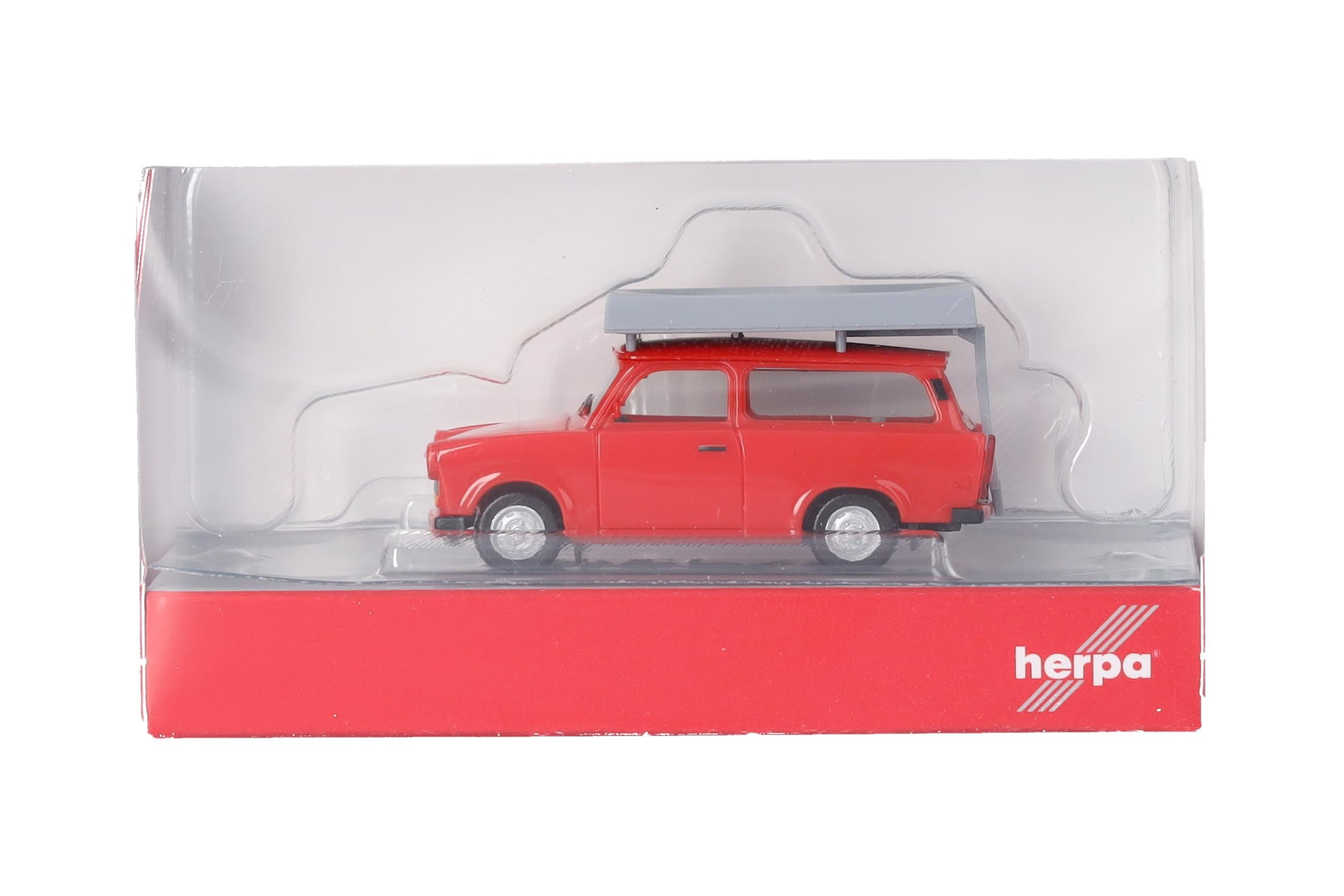 herpa-trabant-601-universal-modellauto-1-87-knallrot-dachzelt image 5