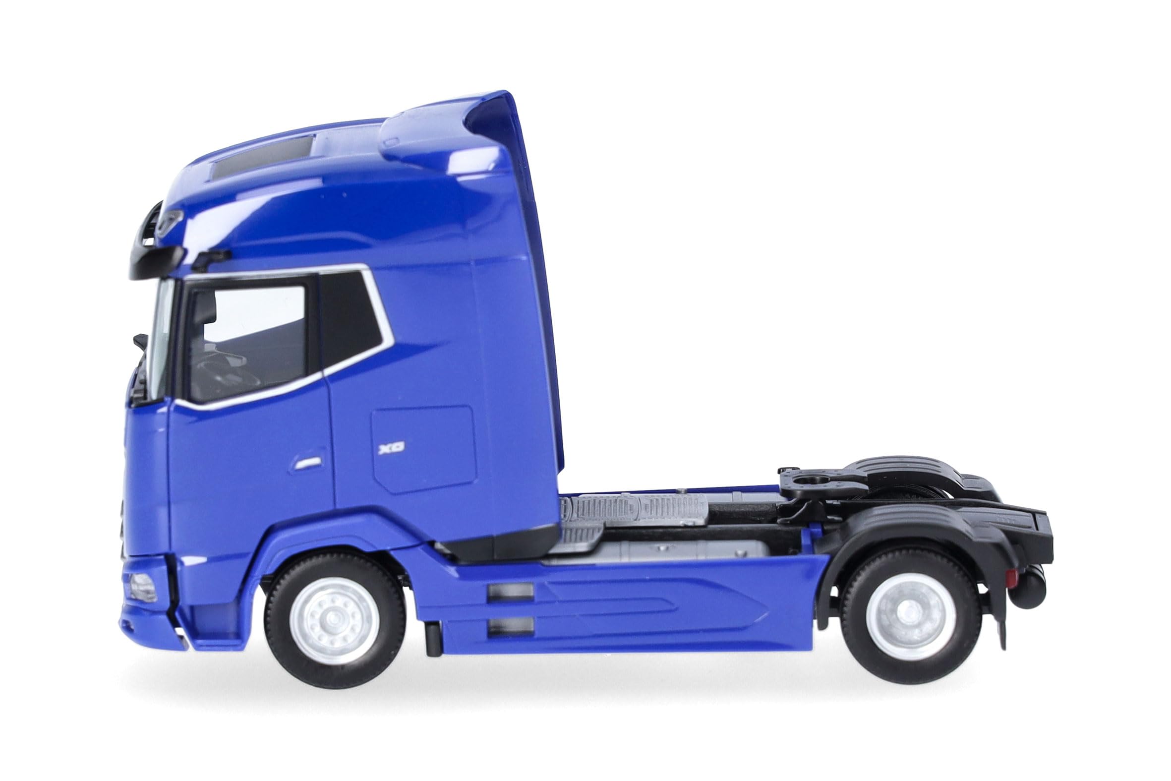 herpa-daf-xg-zugmaschine-2achs-lkw-modell-blau-1-87 image 4