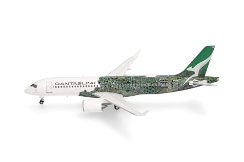 herpa-wings-qantaslink-a220-300-modellflugzeug-1-200-metall image 8