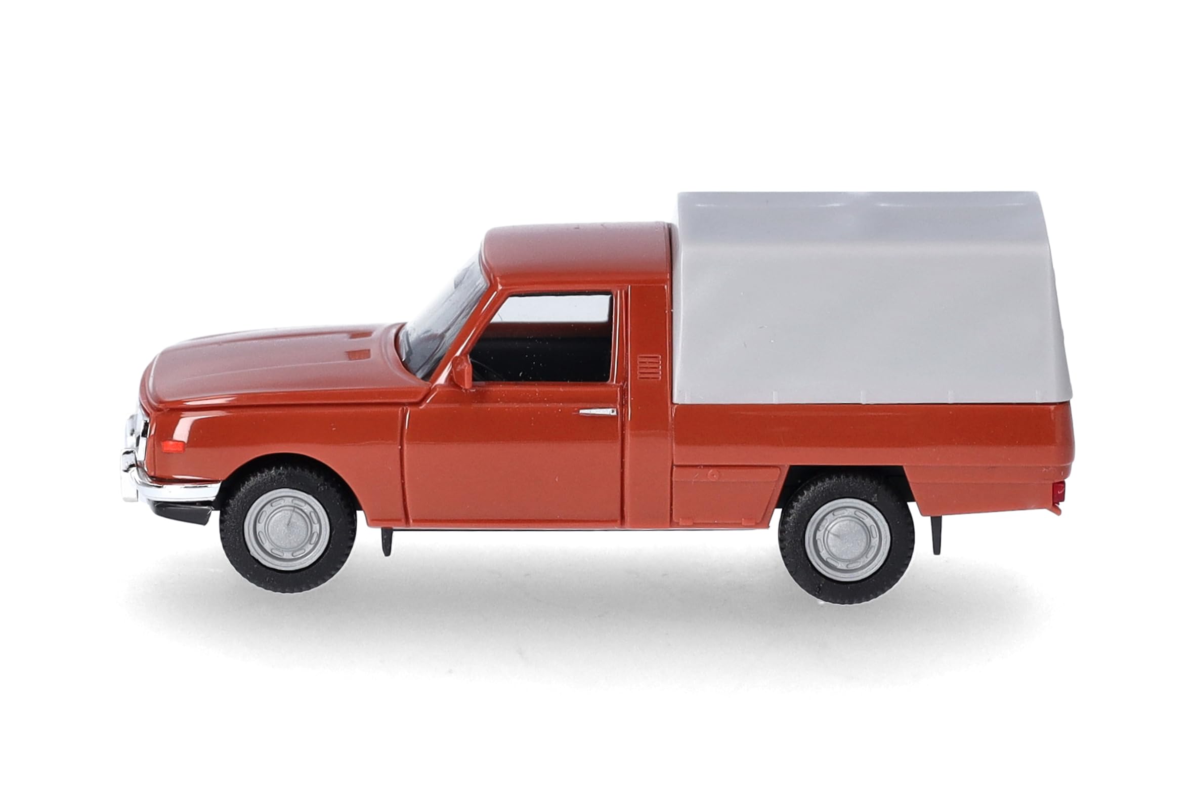 herpa-wartburg-353-trans-66-modellauto-braun-mit-plane-1-87 image 4